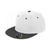 Bronx original flat peak snapback dual colour cap White/Black