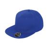 Bronx original flat peak snapback cap Sapphire Blue