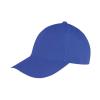 Memphis brushed cotton low-profile sandwich peak cap Royal/White