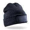 Recycled double knit printers beanie Navy