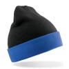 Recycled compass beanie Black/Royal