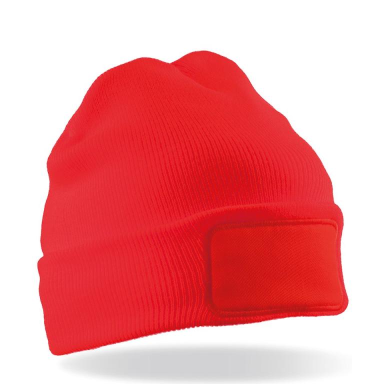 Recycled ThinsulateTM printers beanie Red