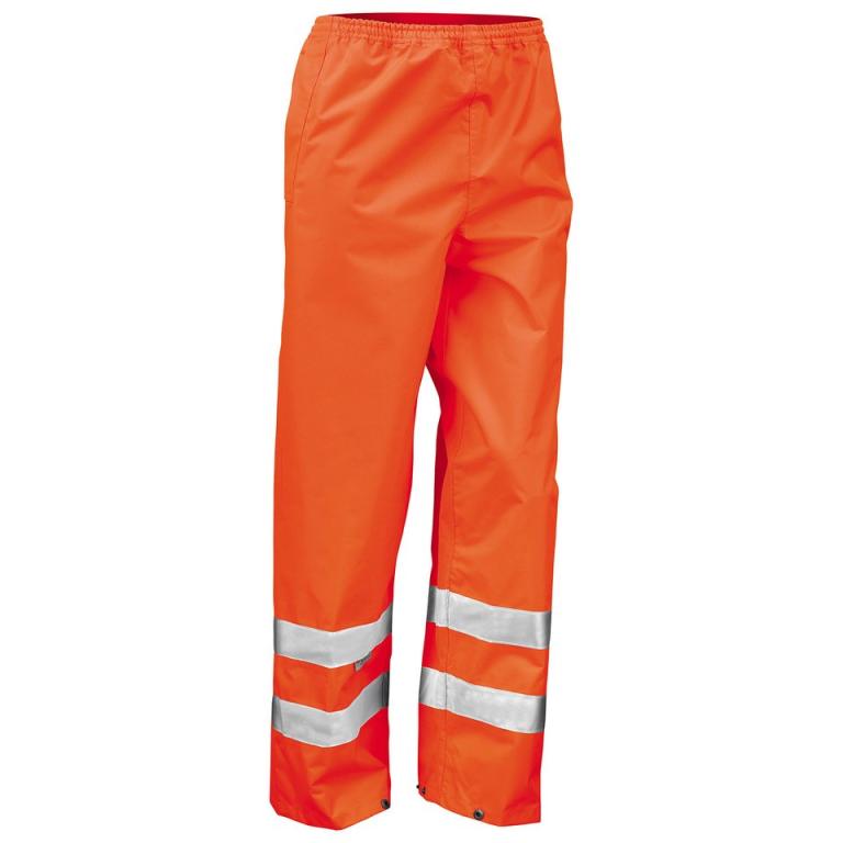 Safety high-viz trousers Fluorescent Orange