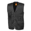 Adventure safari waistcoat Black