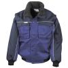 Work-Guard zip sleeve heavy-duty pilot jacket Royal/Navy