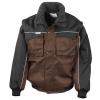 Work-Guard zip sleeve heavy-duty pilot jacket Tan/Black