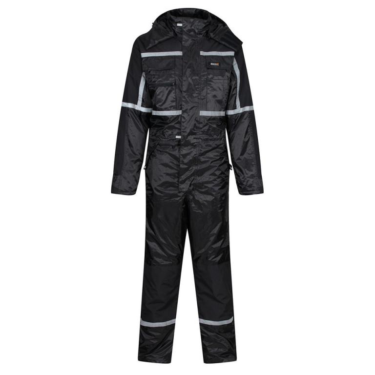 Pro waterproof insulated coverall Black