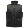 Steller multi-zip bodywarmer Black