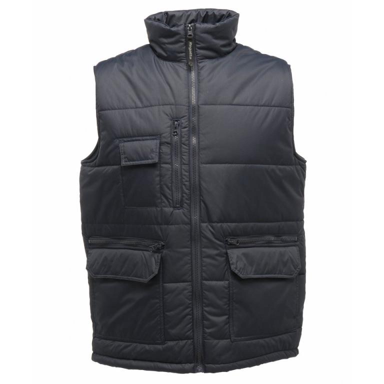 Steller multi-zip bodywarmer Navy