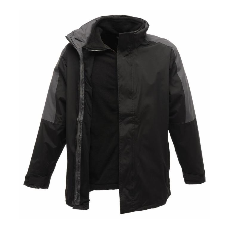 Defender III 3-in-1 jacket Black/Seal Grey