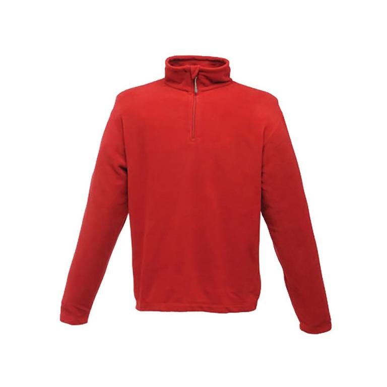 Zip-neck microfleece Classic Red