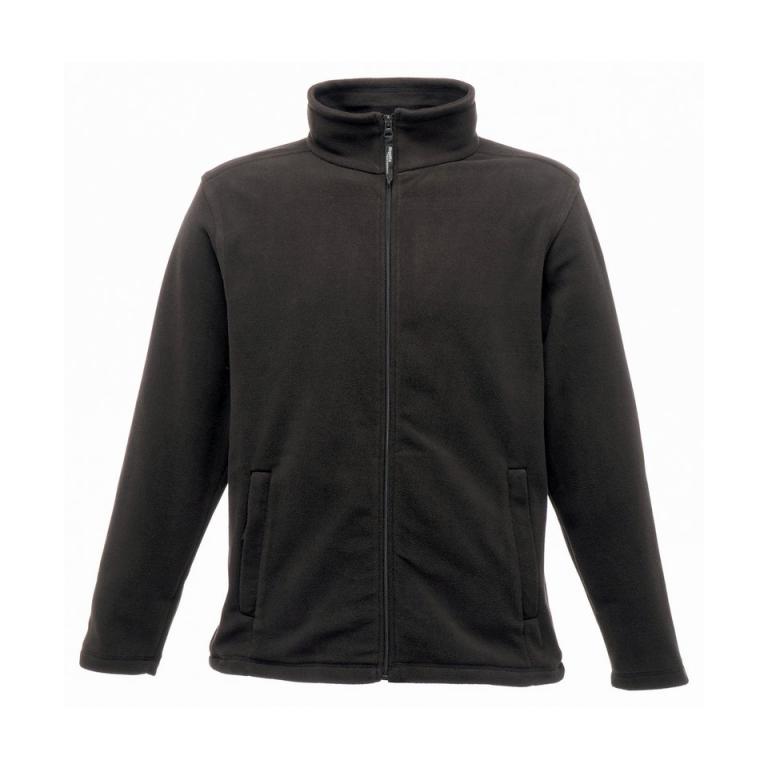 Full-zip microfleece Black