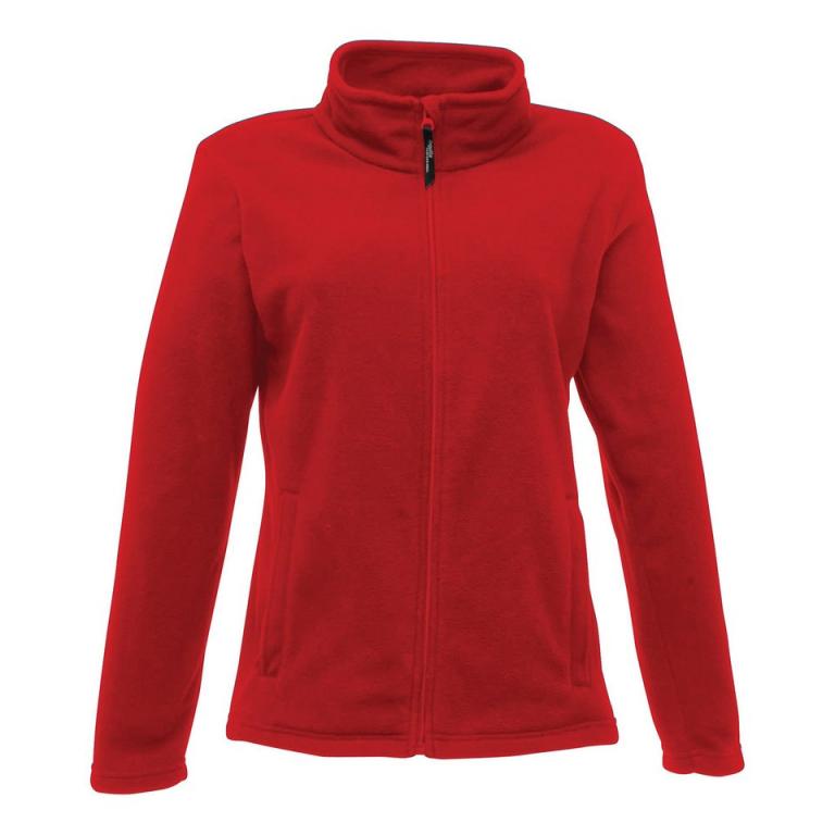 Women's full-zip microfleece Classic Red