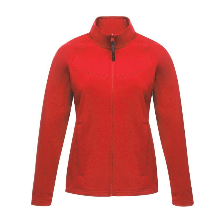 Women's Uproar softshell Classic Red/Seal Grey