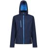 Venturer 3-layer hooded softshell jacket - navy-french-blue - s