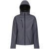 Venturer 3-layer hooded softshell jacket Seal Grey/Black