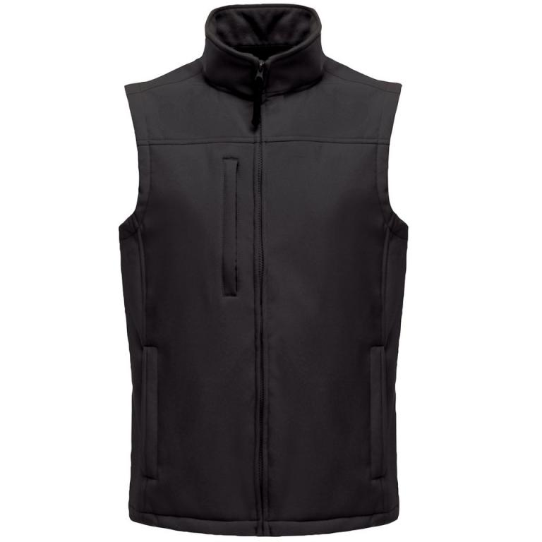 Flux softshell bodywarmer All Black