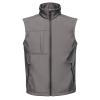 Octagon 3-layer bodywarmer Seal Grey/Black