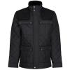 Padbury diamond quilt jacket Black