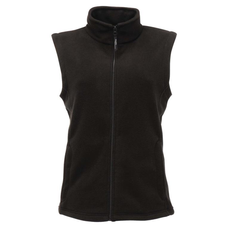 Women's microfleece bodywarmer Black