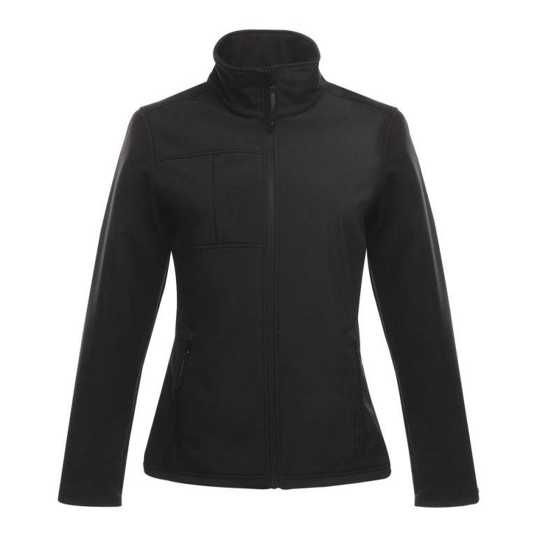 Women's Octagon II printable 3-layer membrane softshell Black/Black