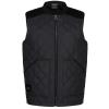 Moreton diamond quily gilet Black