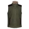 Faversham fleece bodywarmer Dark Khaki