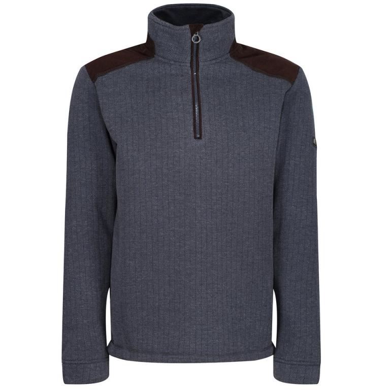 Holbeck half zip fleece Navy