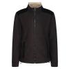 Faversham full-zip fleece Black