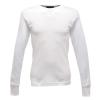 Thermal long sleeve vest White