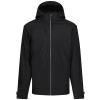 Erasmus 4-in-1 softshell jacket - black-black - s