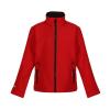 Kids Ablaze softshell jacket Classic Red/Black