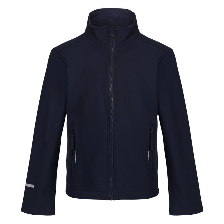 Kids Ablaze softshell jacket Navy