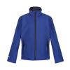 Kids Ablaze softshell jacket New Royal/Navy