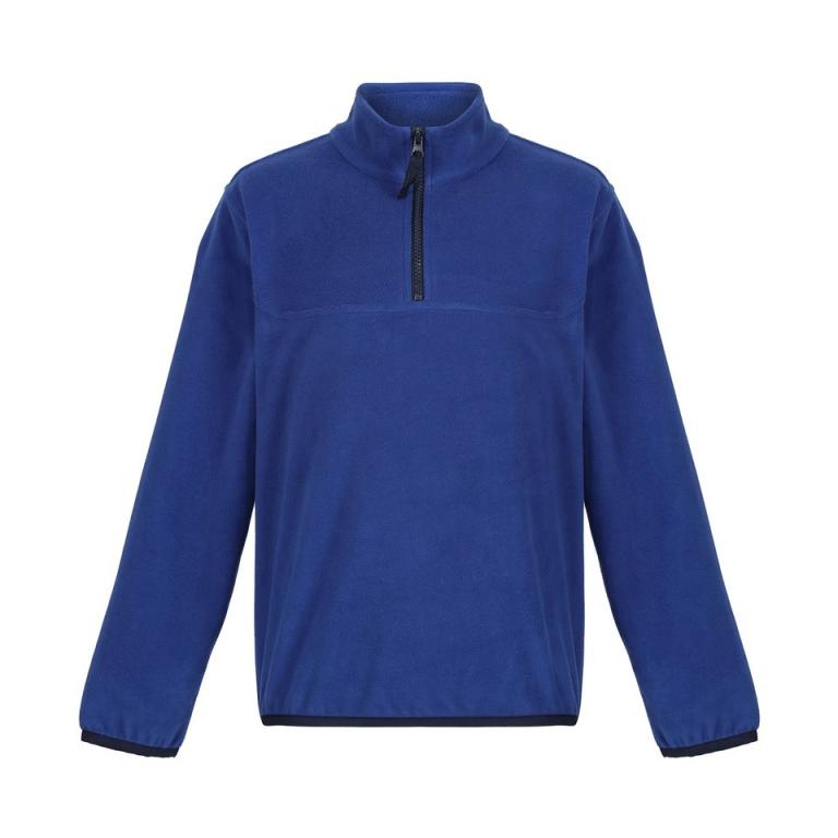 Kids half-zip microfleece New Royal/Navy