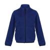 Kids full-zip microfleece New Royal/Navy