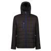 Navigate thermal hooded jacket Black/New Royal