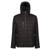 Navigate thermal hooded jacket Black/Seal