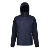 Navigate hybrid hooded jacket Navy/Seal