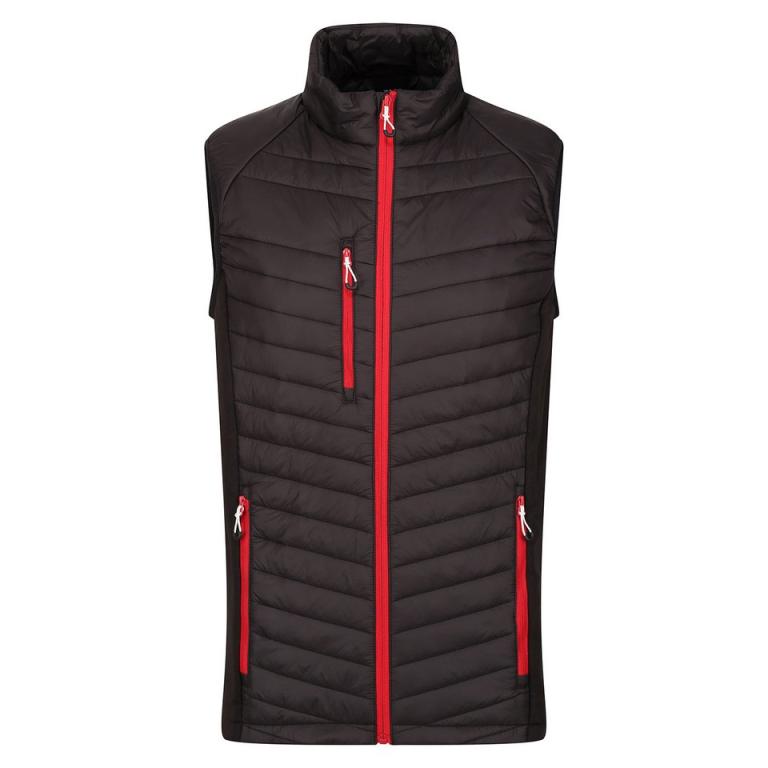 Navigate hybrid bodywarmer Black/Classic Red