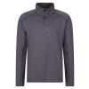 Core stretch half-zip mid-layer Seal Grey