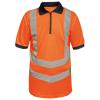 Hi-vis pro polo Orange/Navy