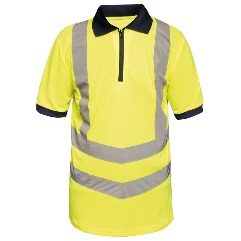 Hi-vis pro polo Yellow/Navy