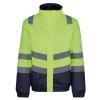 Pro hi-vis classic bomber jacket Yellow/Navy