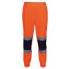 Pro hi-vis joggers Orange/Navy