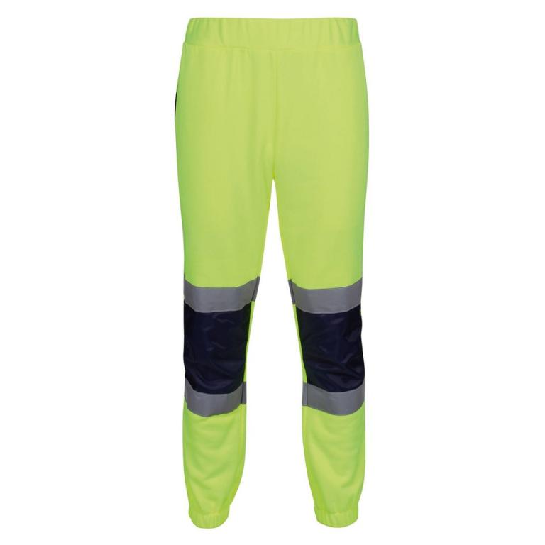 Pro hi-vis joggers Yellow/Navy