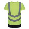 Pro hi-vis short sleeve t-shirt Yellow/Navy