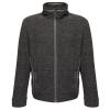 Thornly full-zip marl fleece Seal Grey Marl