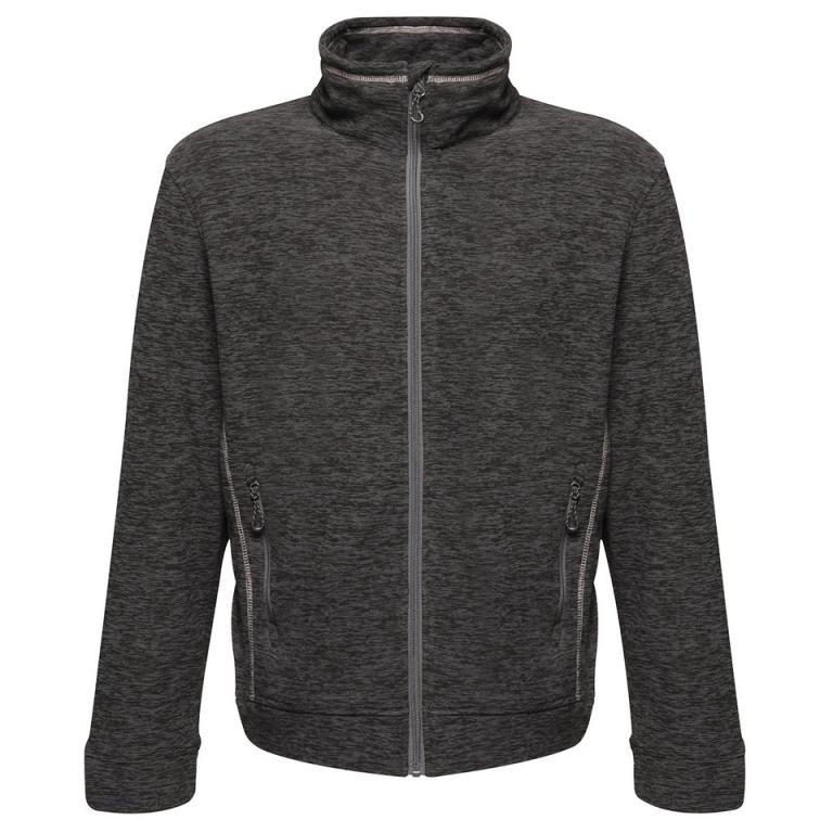 Thornly full-zip marl fleece Seal Grey Marl