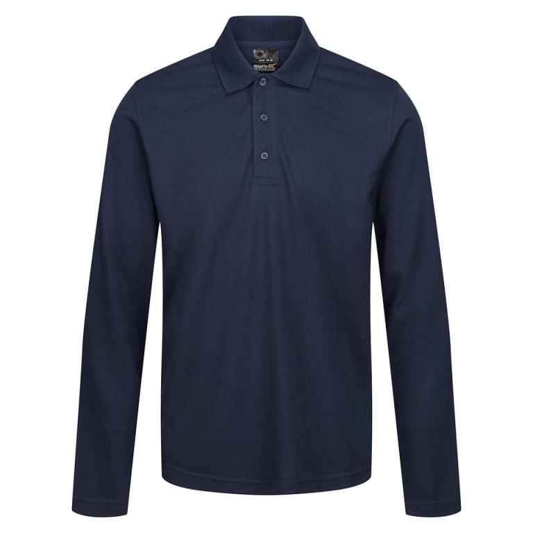 Pro 65/35 long sleeve polo Navy